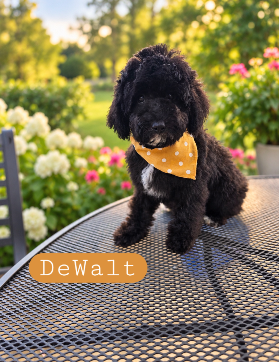DeWalt- QUICK PLACEMENT DISCOUNT-Male Cavapoochon