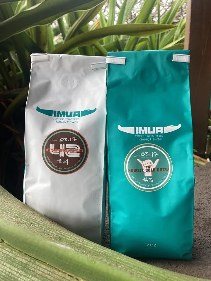 IMUA Coffee Roasters products from Kauaʻi