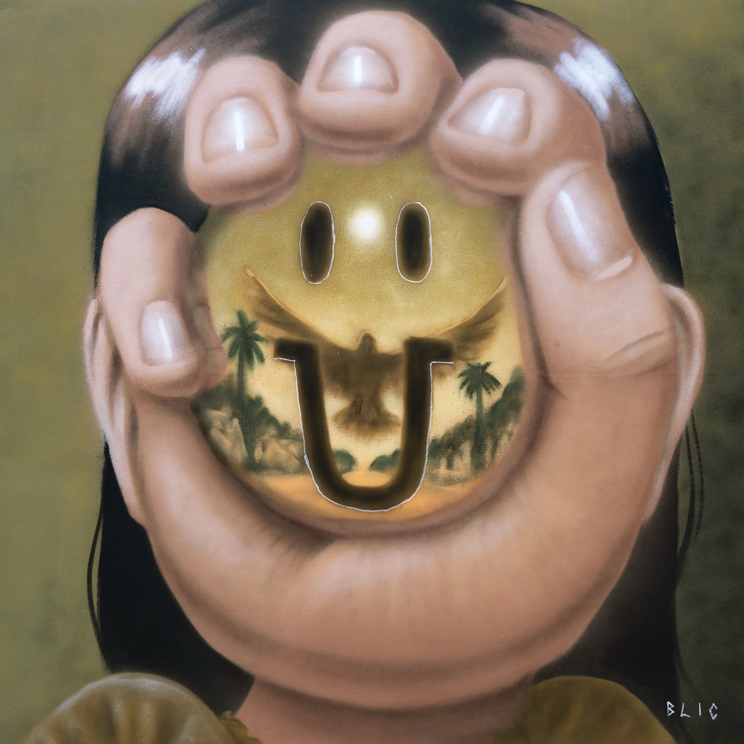 Spraypaint on Canvas