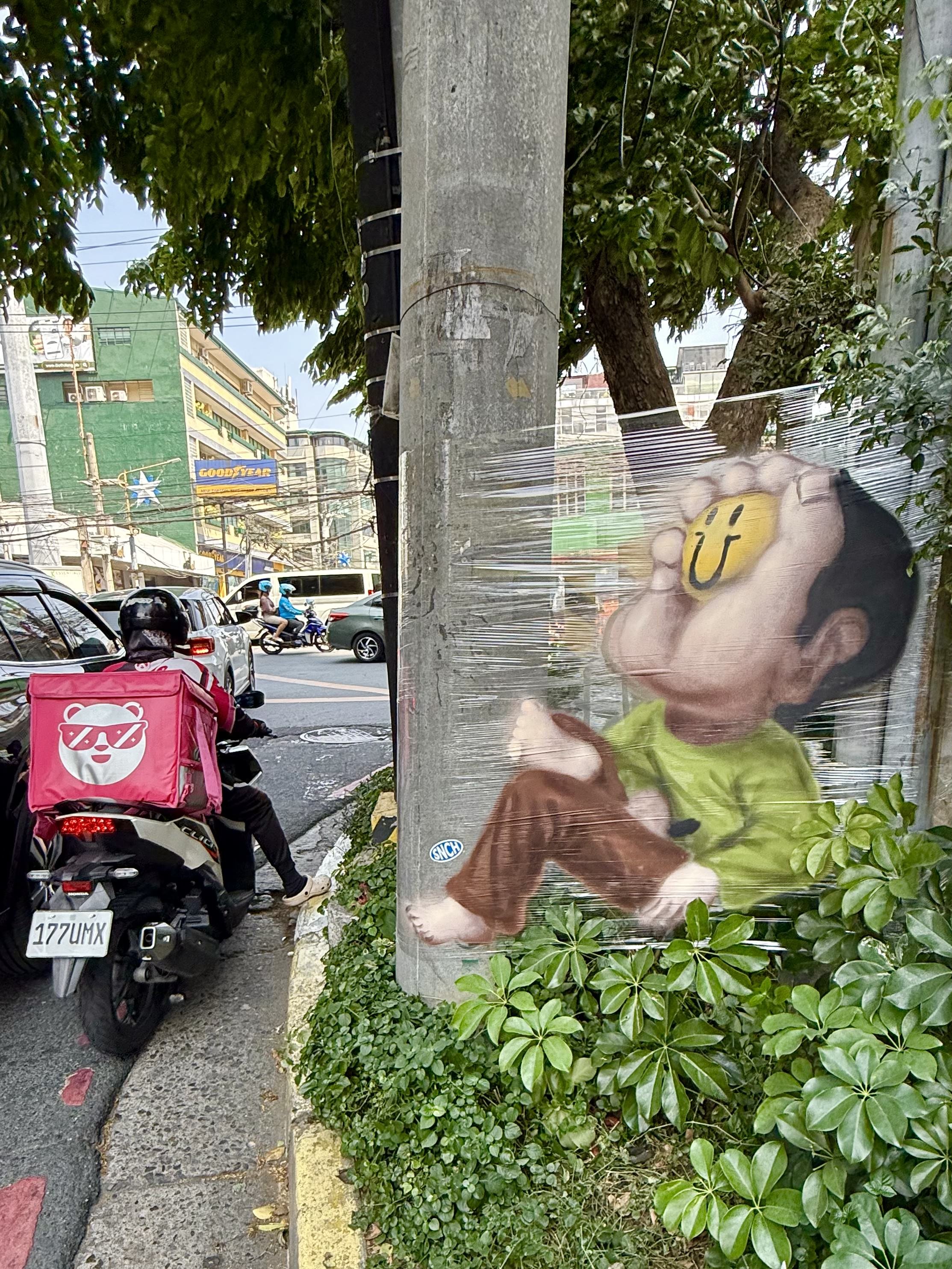 Pasig, Philippines Cellograff