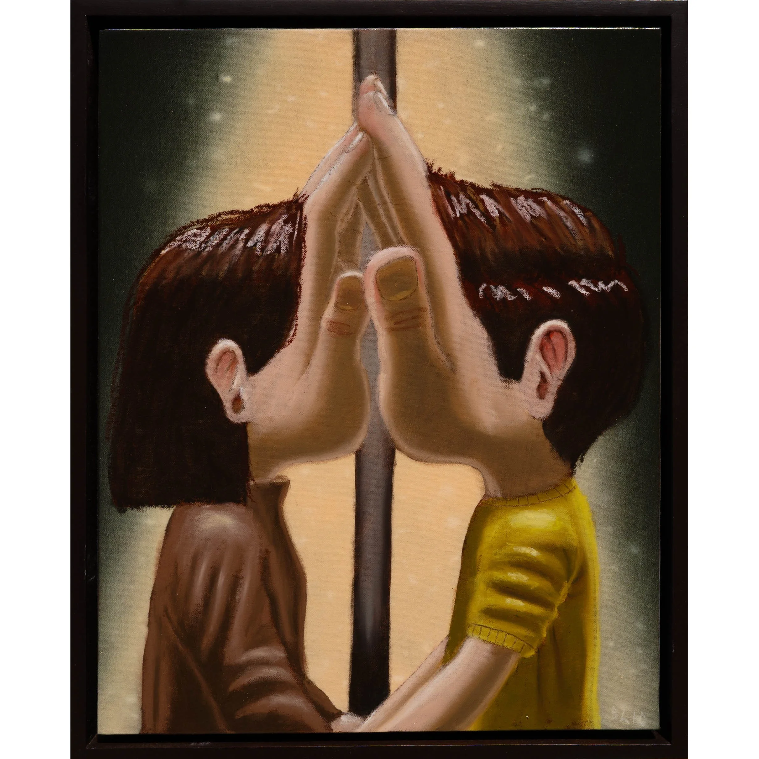 Oil Pastel on Canvas