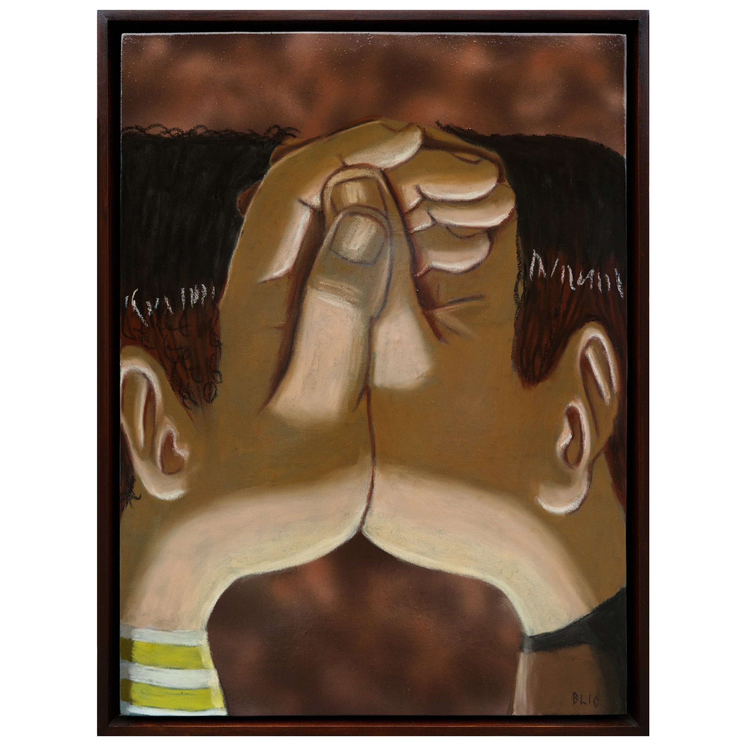 Oil Pastel on Canvas