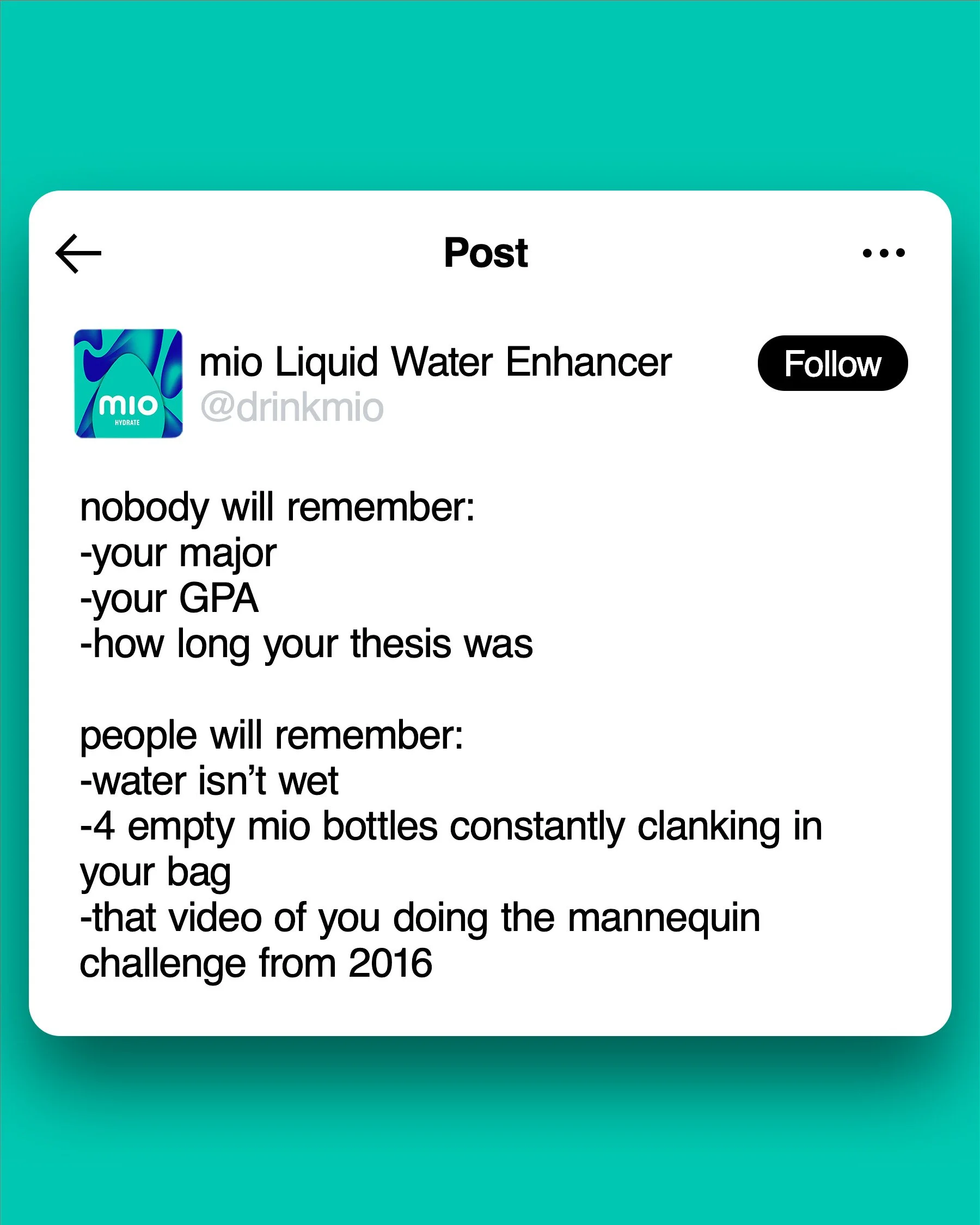 Consider this your graduation SZN reminder