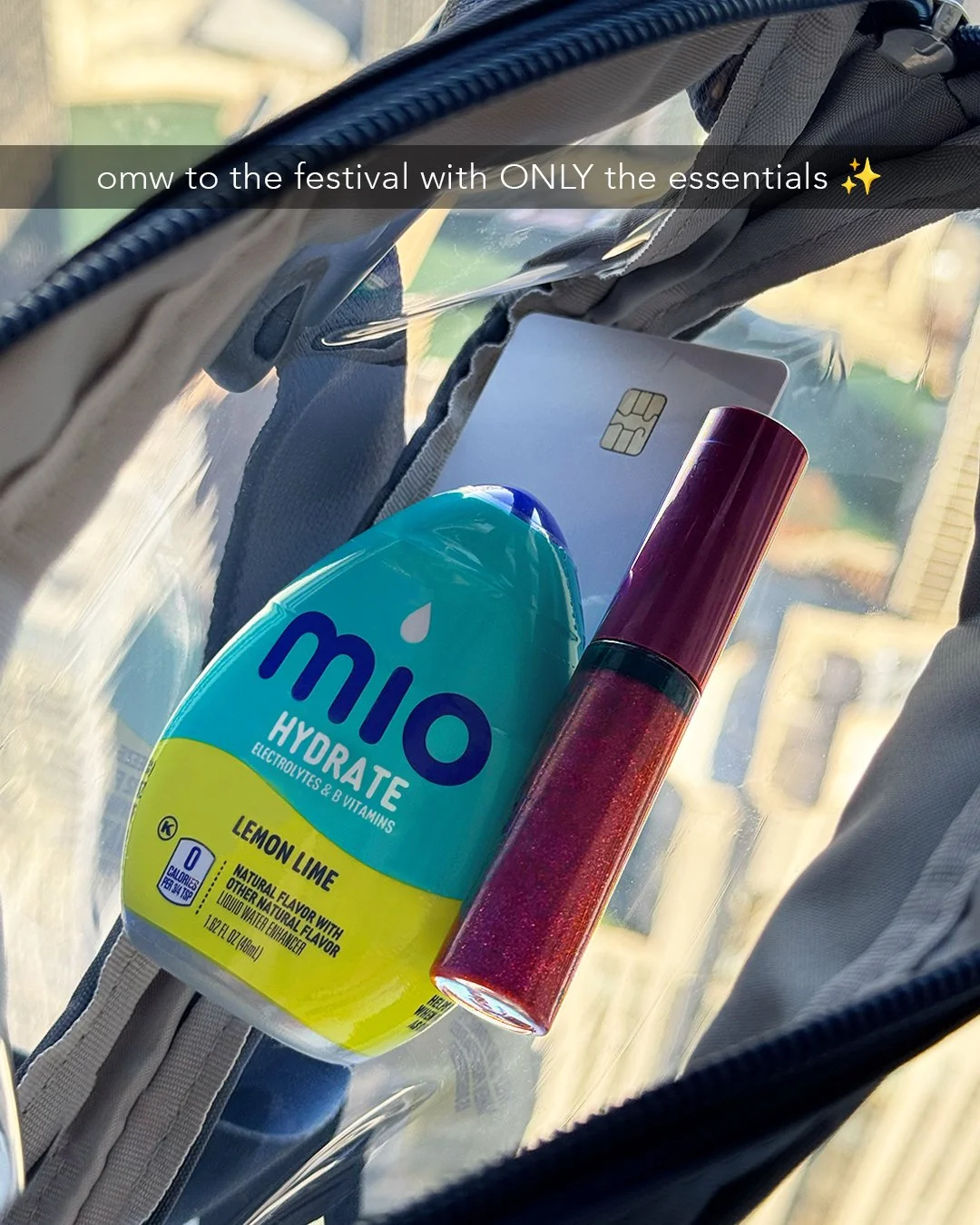 mio is a Coachella must-have.