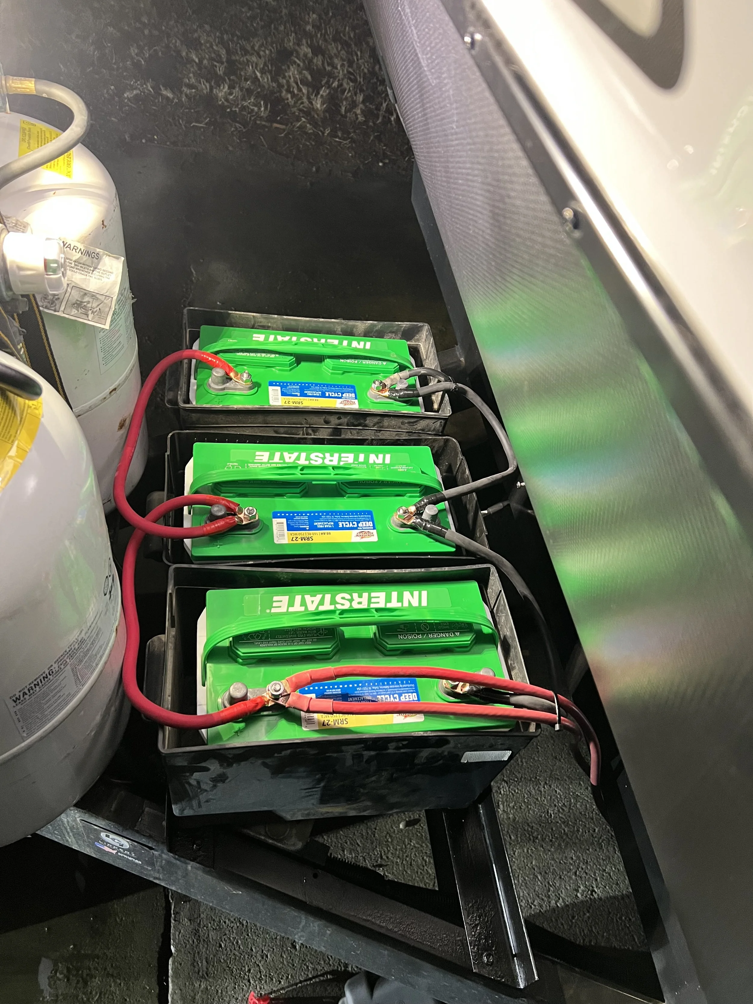 Custom Battery Tray for Travel Trailer — Country Mobile RV Repair