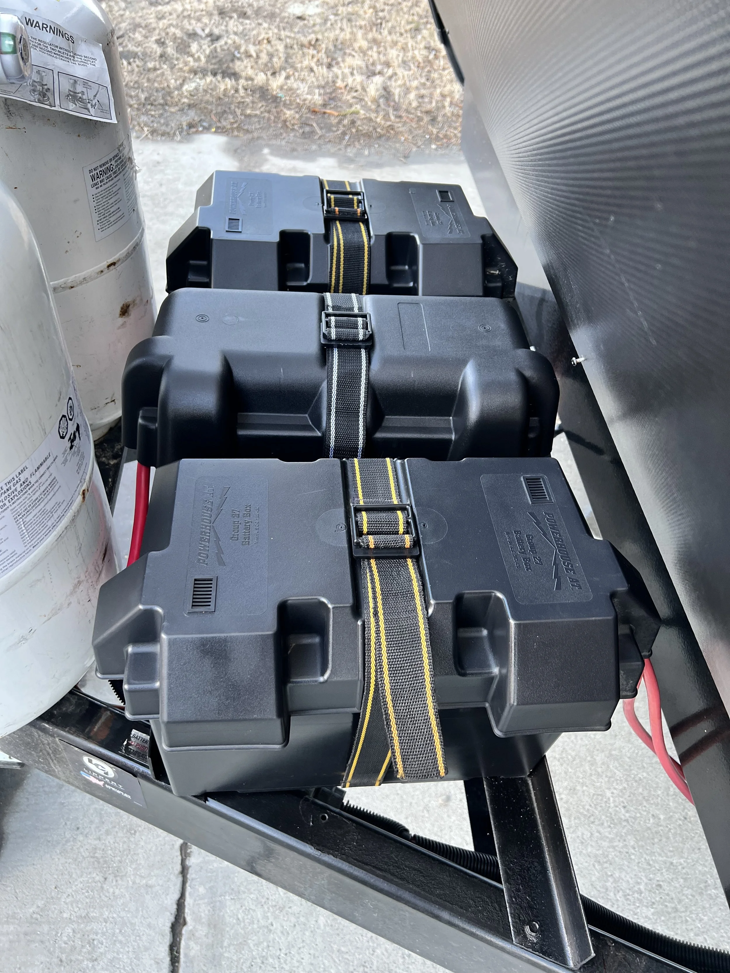 Custom Battery Tray for Travel Trailer — Country Mobile RV Repair