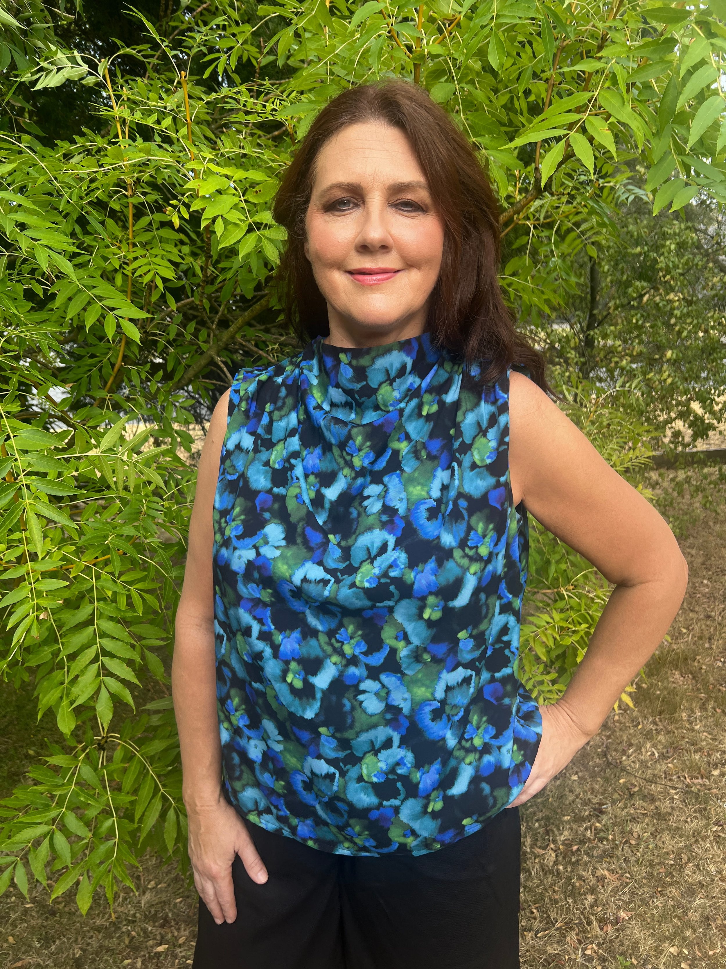 Make it Mine Kit -  Maison Fauve Tempête Blouse - Rêverie Florale Red or Blue