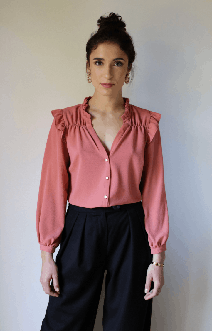 Clématisse Patterns -  Noélie Blouse Pattern Pattern