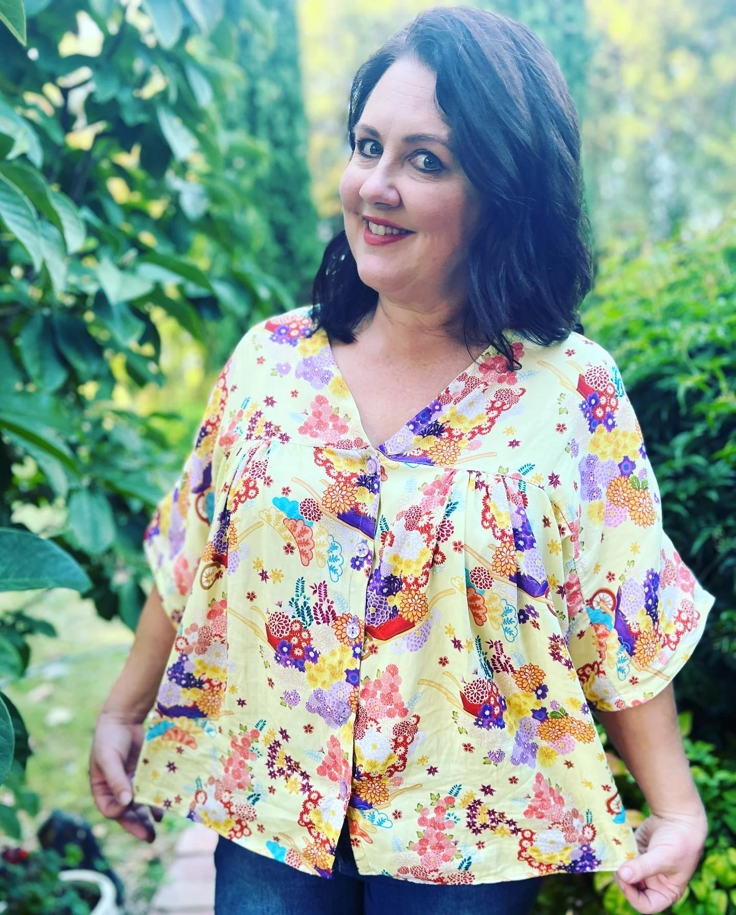 Fabric Godmother Virginia Visccose Lawn 20.95 Per Half metre — The