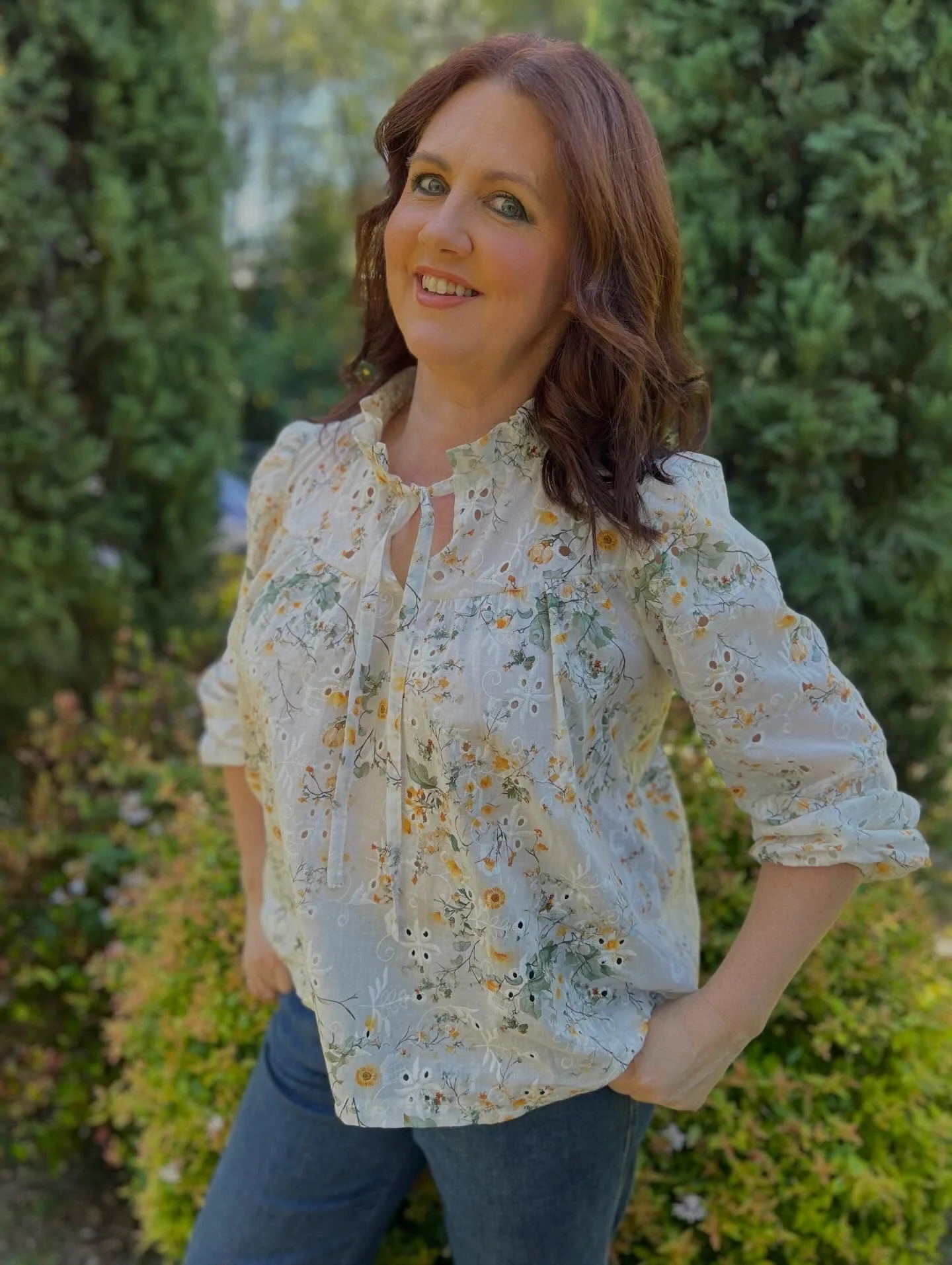 My @clematisse.pattern Z&eacute;lie blouse is such a stunning pattern and perfect for showcasing a beautiful cotton Broderie.

Did you know @dahliasewciety we now stock @clematisse.pattern ? They are AMAZING paper patterns and proving to be incredibl