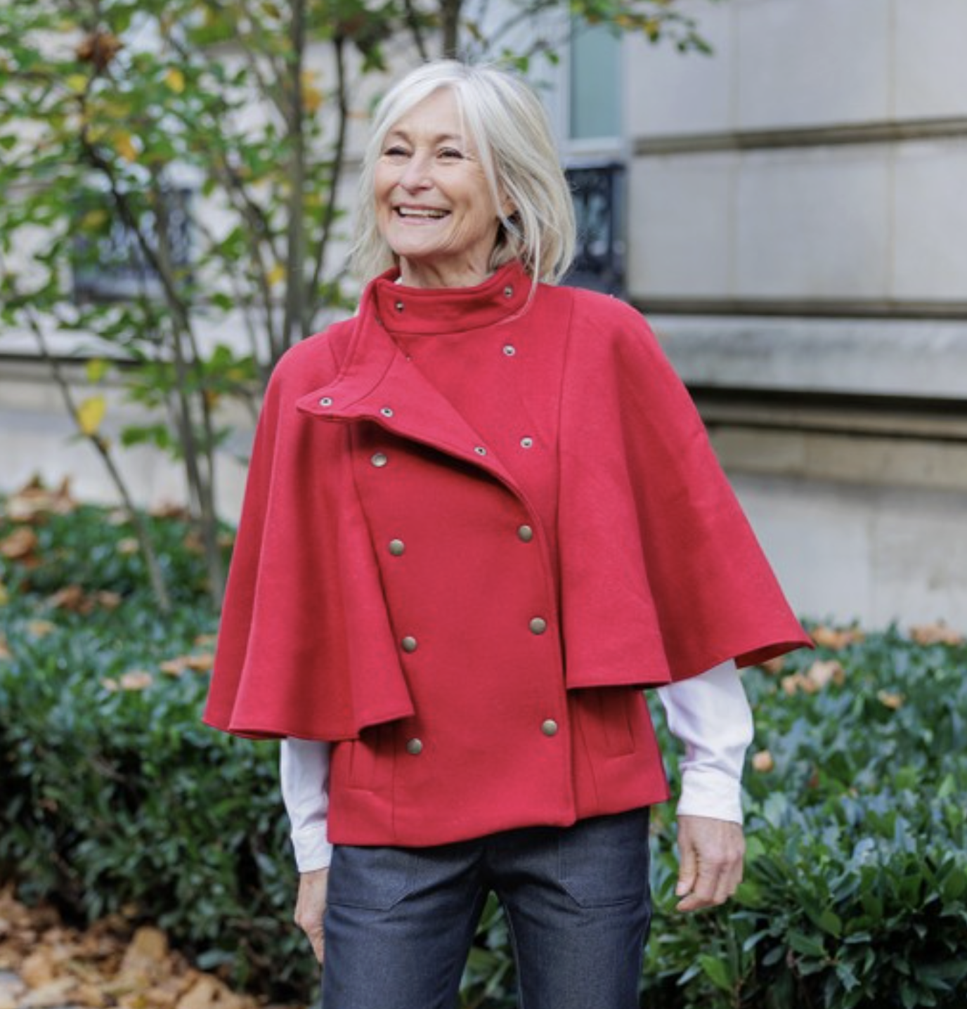 Coralie Bijasson Nuala Cape Paper Pattern Size 34/48