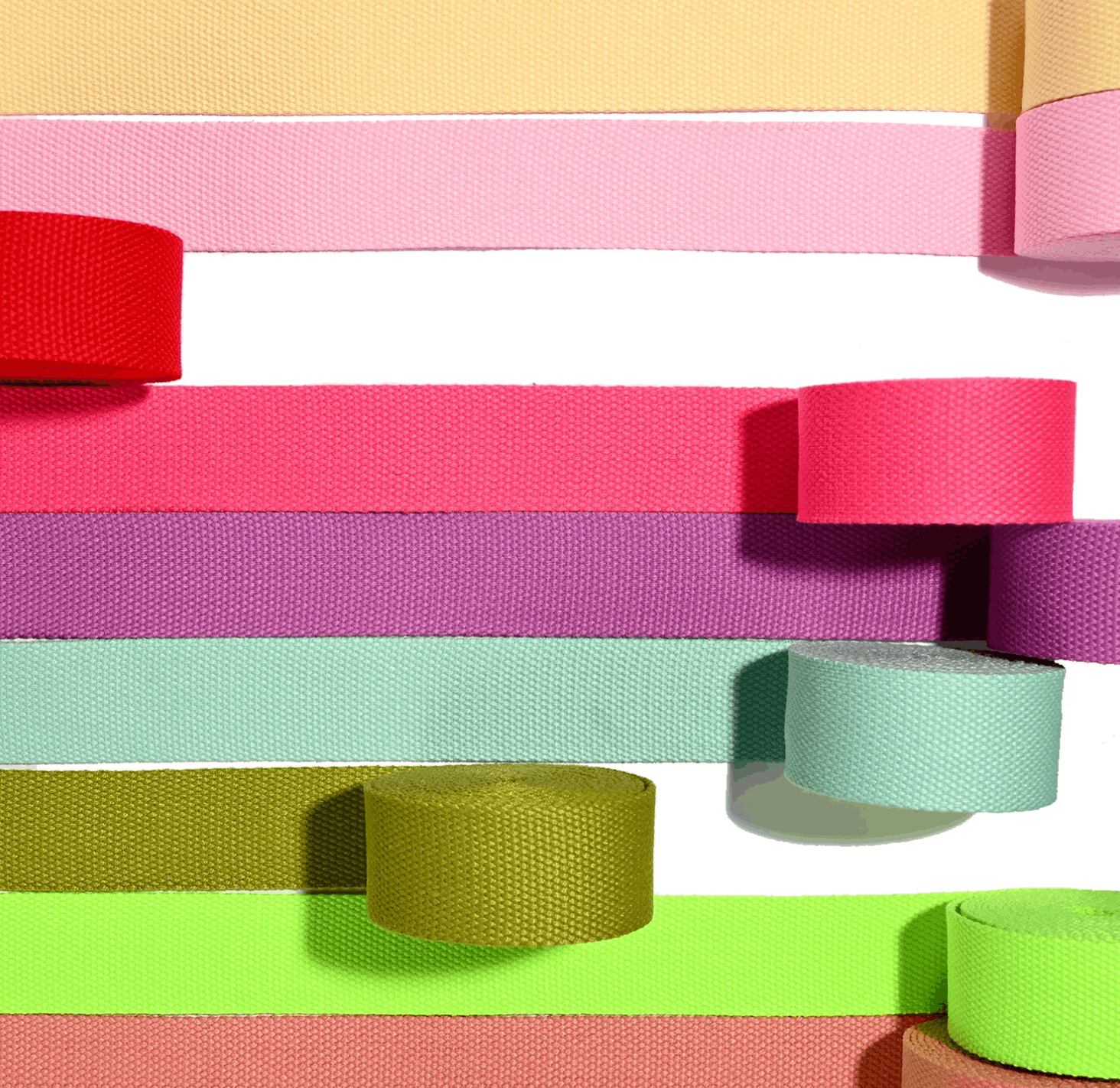 KATM - Webbing for Mule Tote - Assorted Colours