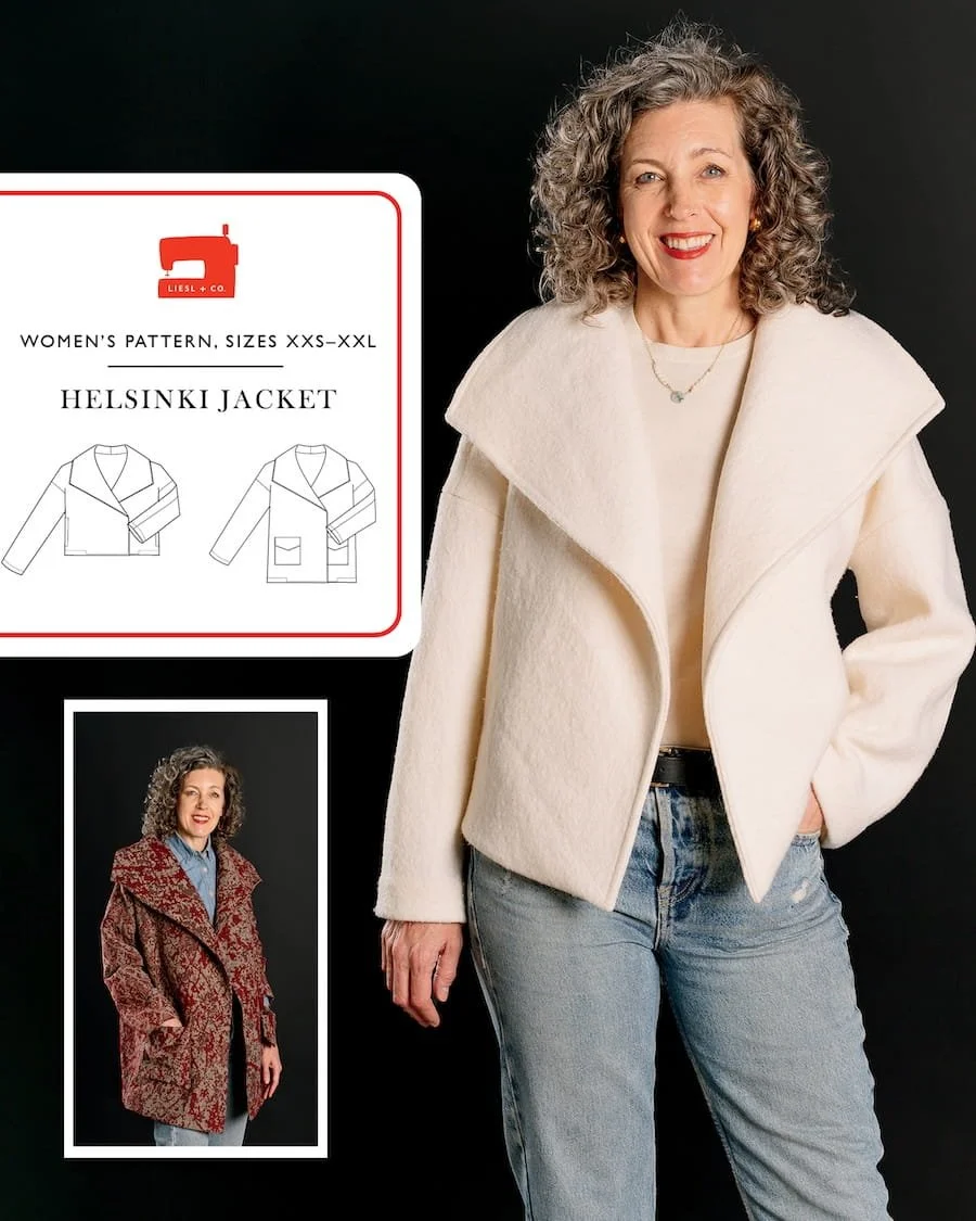Liesl + Co - Helsinki Jacket Paper Pattern