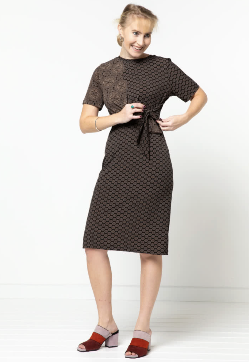 Style Arc - Astoria Knit Dress Paper Pattern