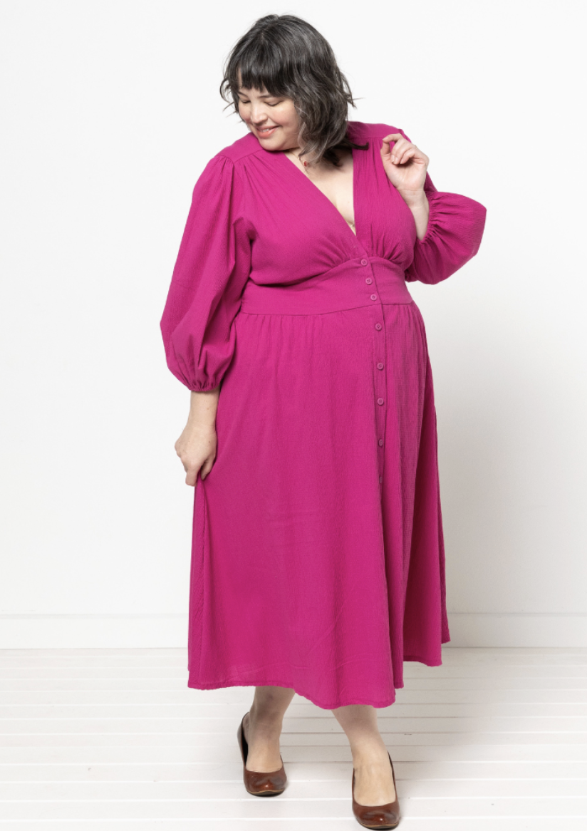 Style Arc - Belle Woven Dress  Paper Pattern