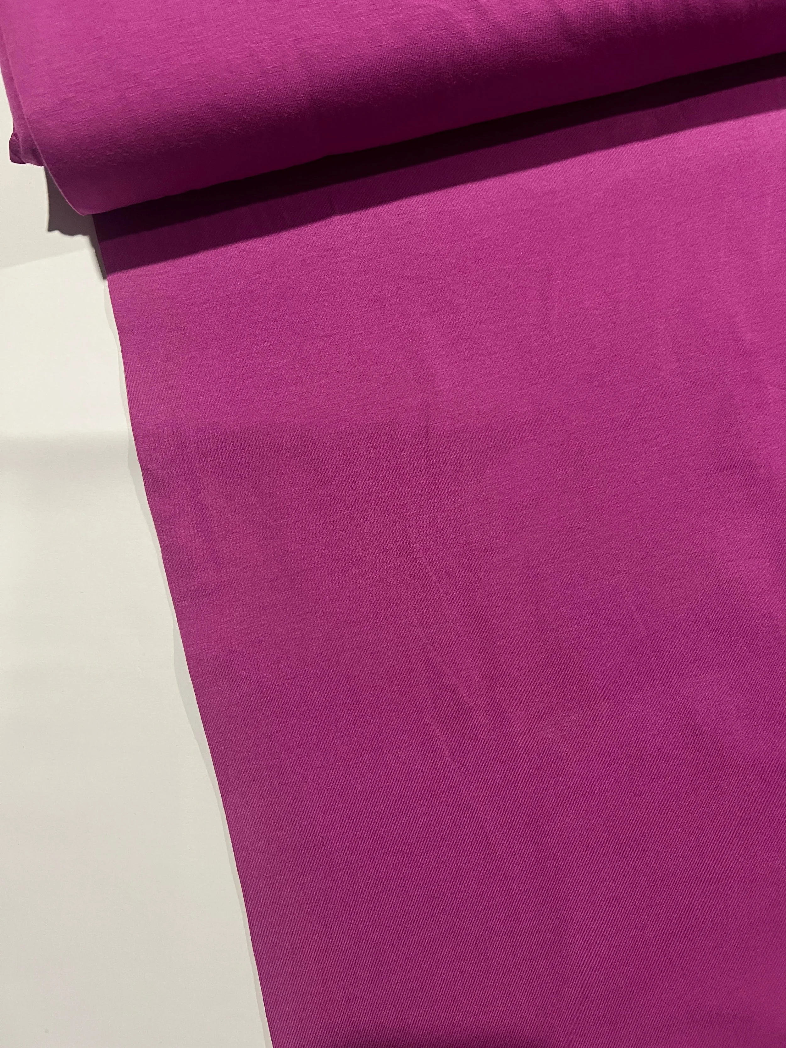 Magenta Cotton Jersey Knit