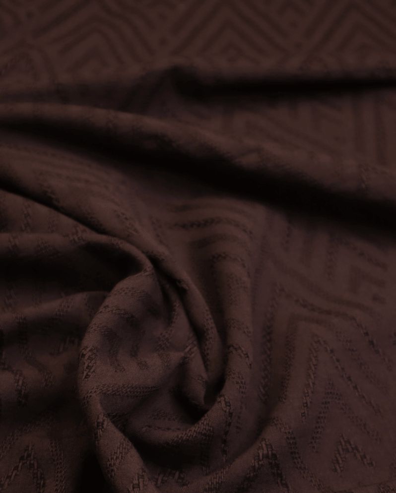 Meet Milk - Mocha Alta Viscose/Cotton Jacquard