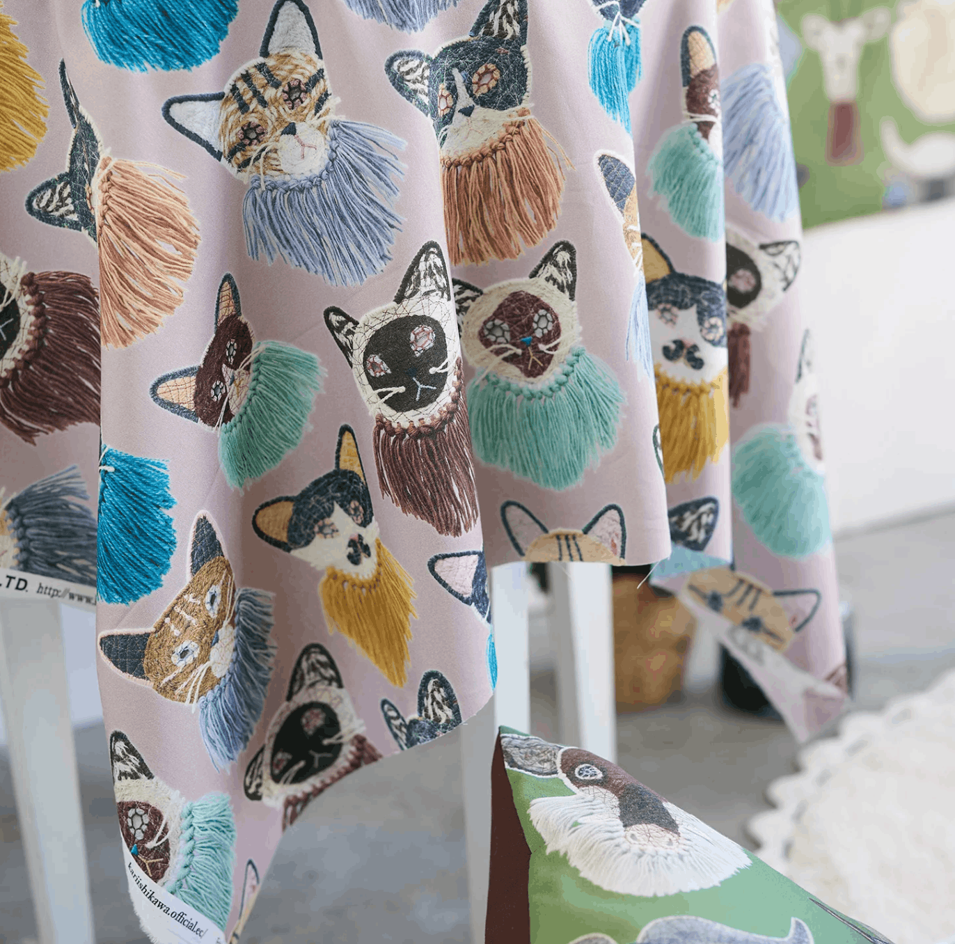Kokka - We are Cats - Cotton Sheeting