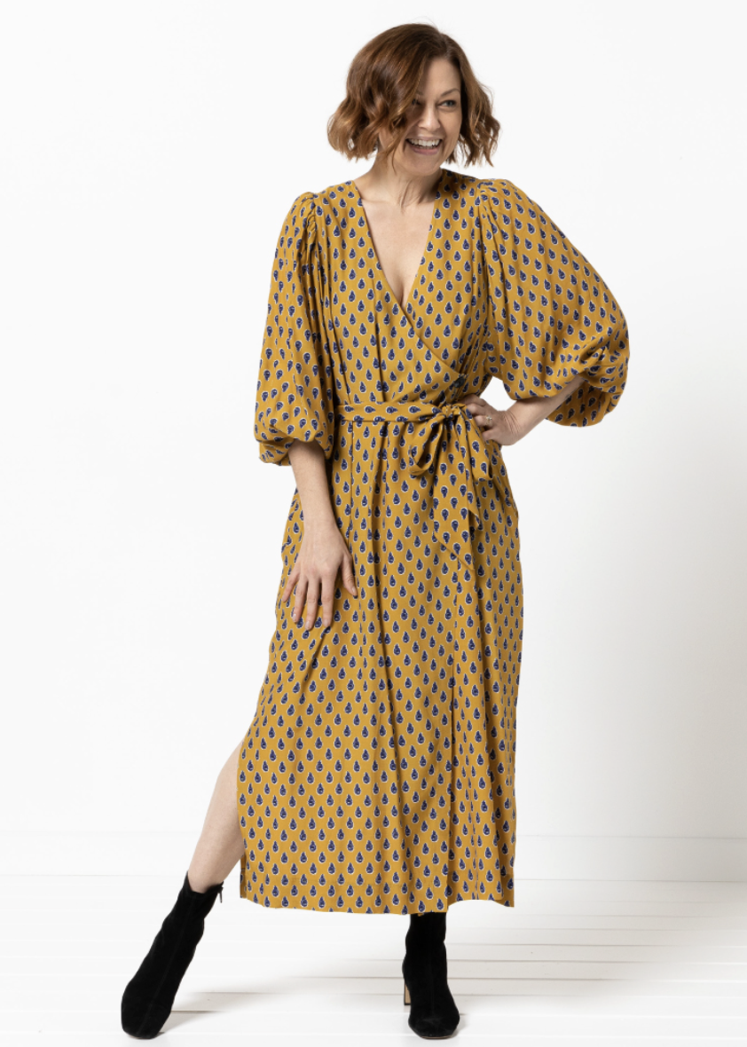 Style Arc - Brigid Wrap Dress Paper Pattern