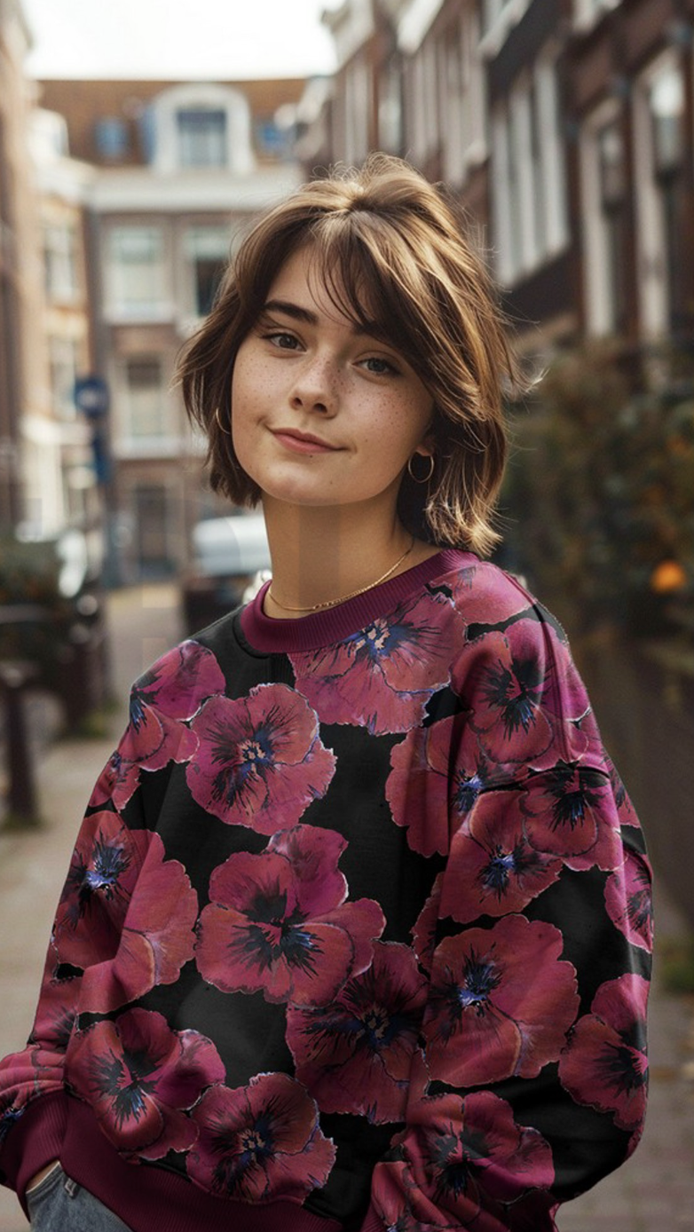 Poppy - Serenade of Poppies French Terry