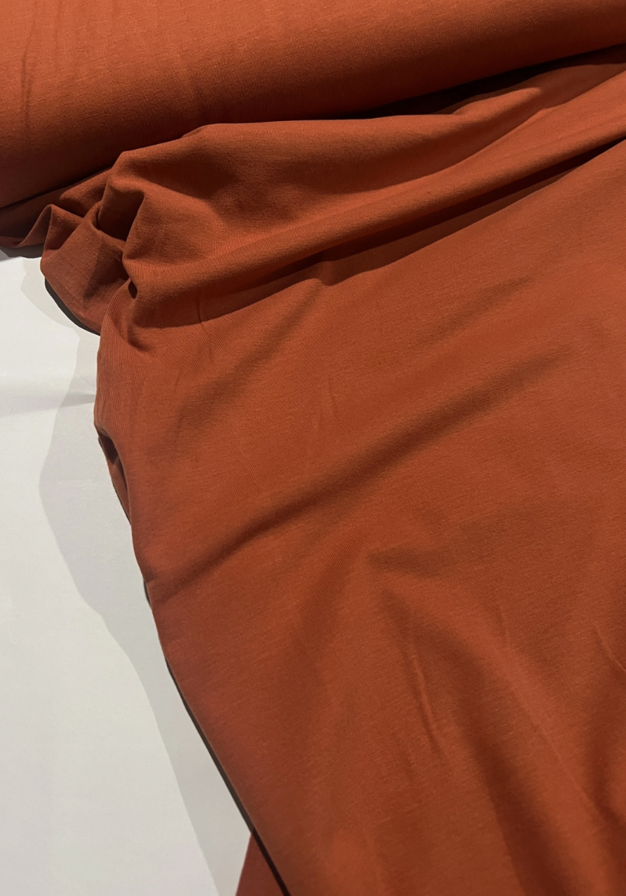 50cm remnant Copper Cotton Jersey