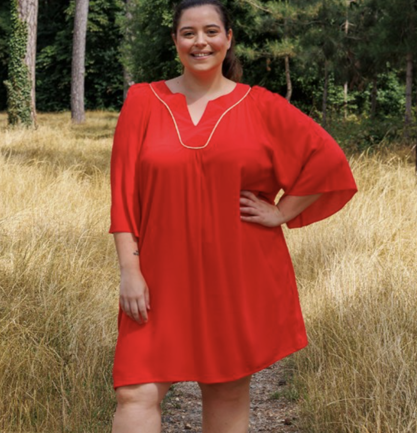 Coralie Bijasson Evora Dress/Tunic Paper Pattern Size 34/48