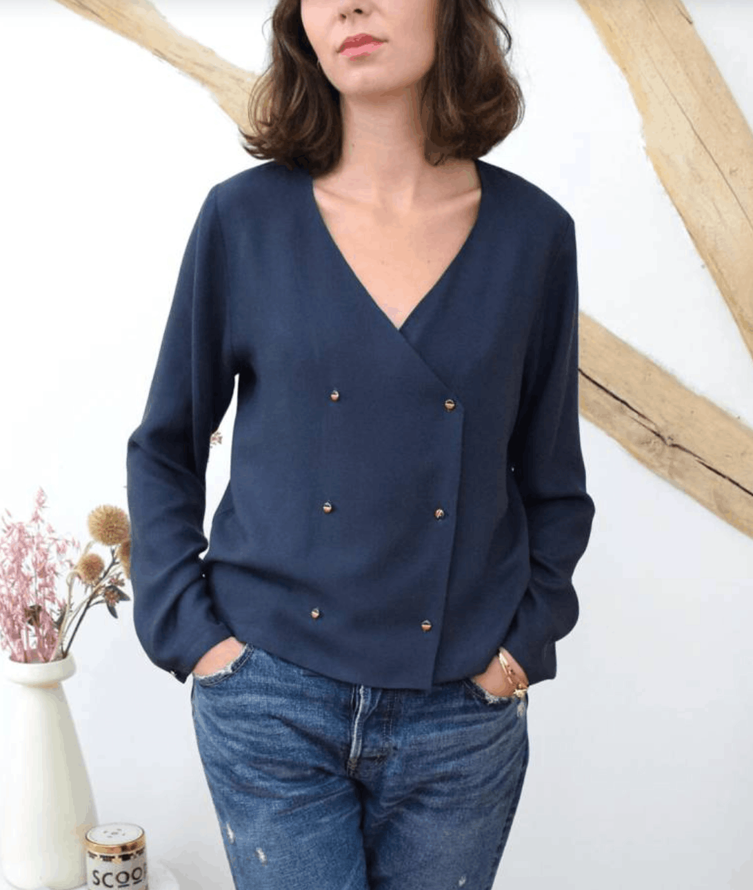 Cousette - Croisette Blouse/Dress Paper Pattern