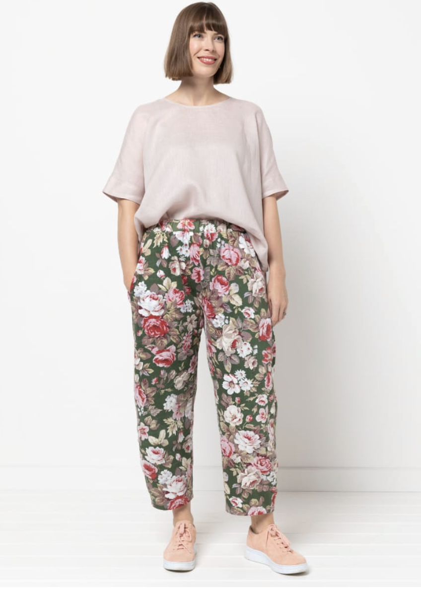 Style Arc - Bob Woven Pant  Paper Pattern