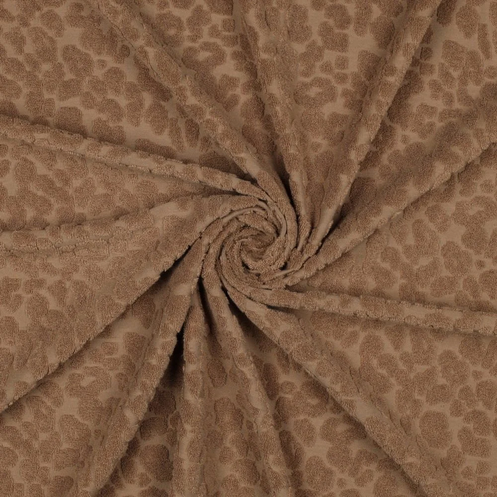 Serengetti - Caramel Textured Cotton Knit