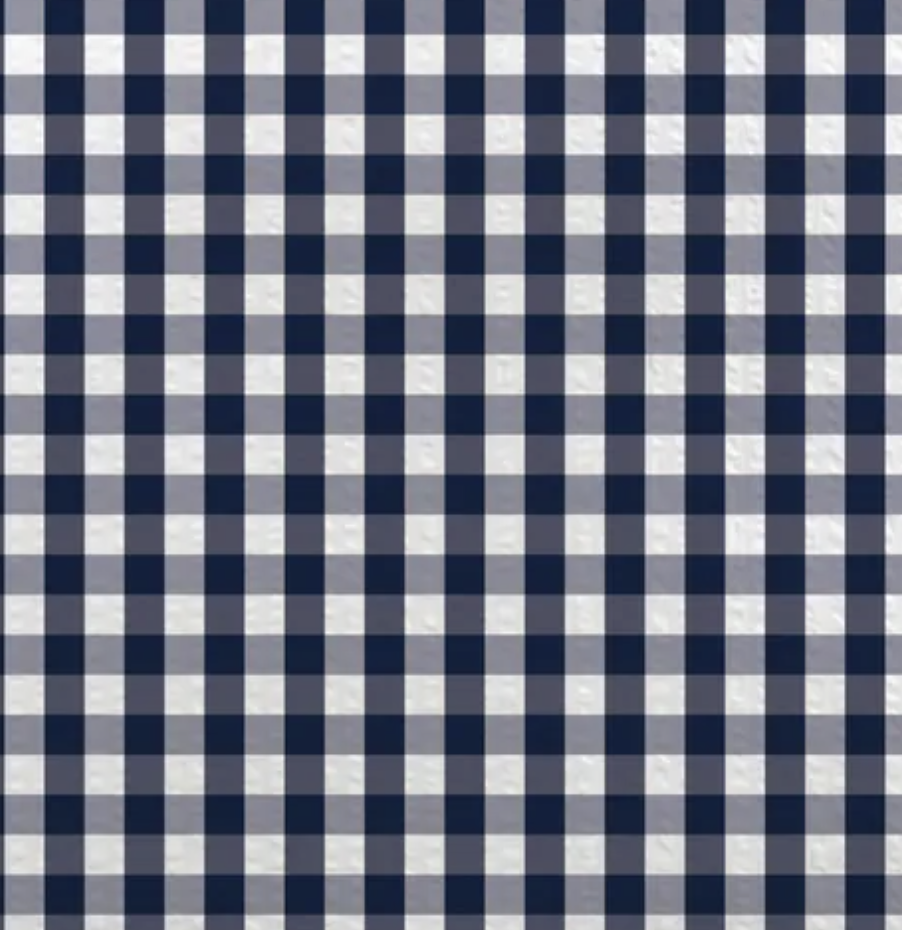 Devonstone - Betsy Navy Cotton Seersucker