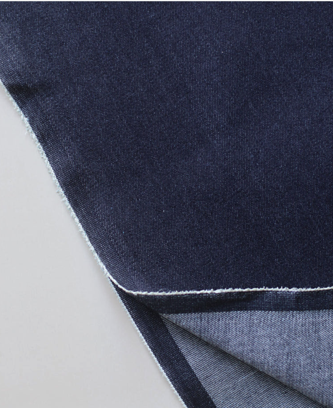 Mind the Maker - Noreen Raw Stretch Classic Blue Denim