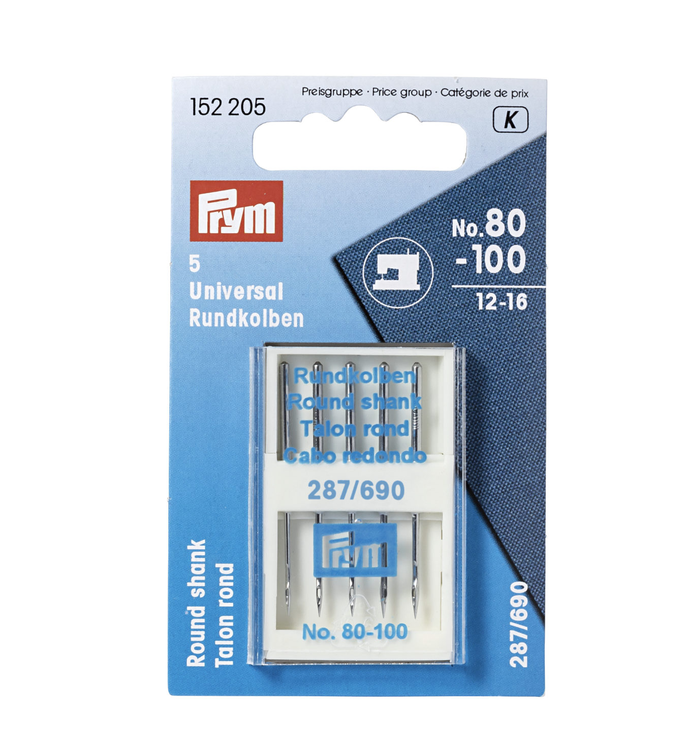 Prym Universal Machine Needles 80-100