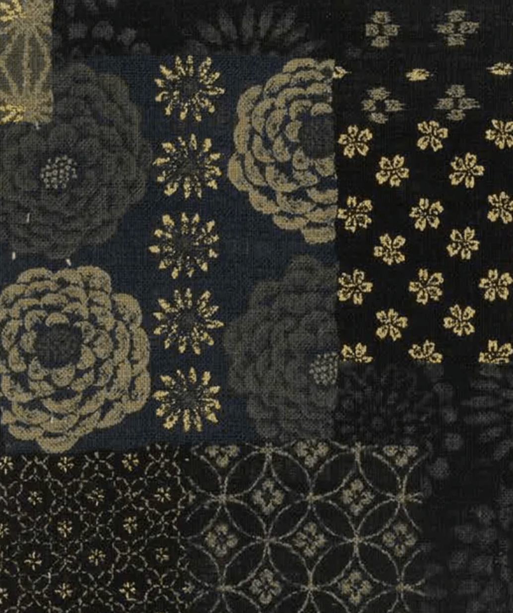 Sevenberry - Patchwork Kin Dark Indigo Cotton Poplin