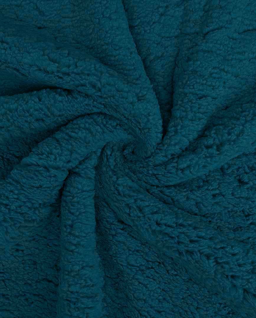 Cuddle Teddy Fleece Knit- Teal