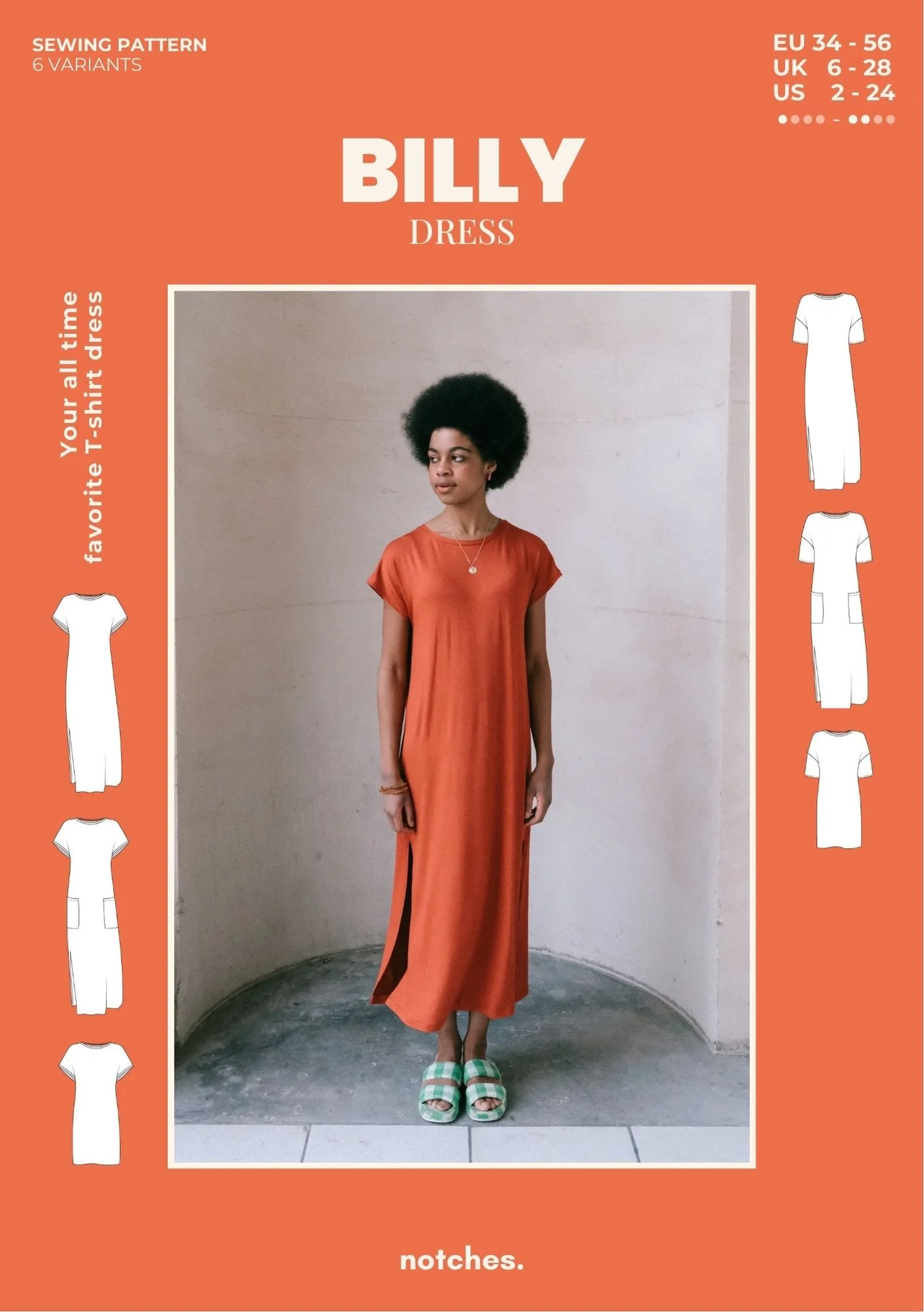 Notches - Billy Paper Pattern