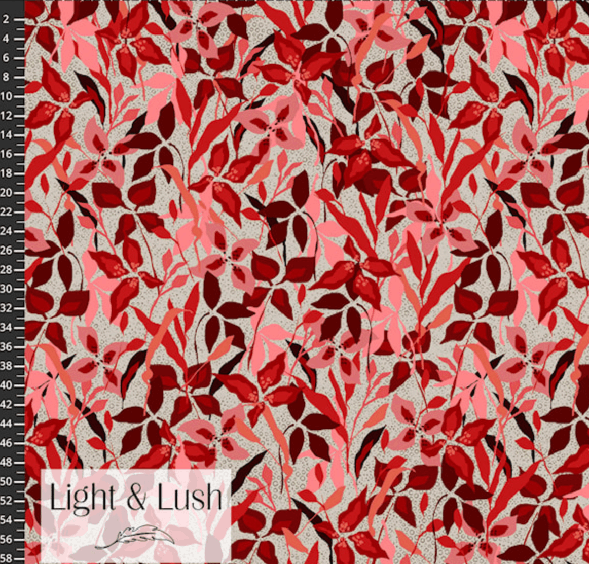 Stof - Light and Lush - Divine Foliage Viscose