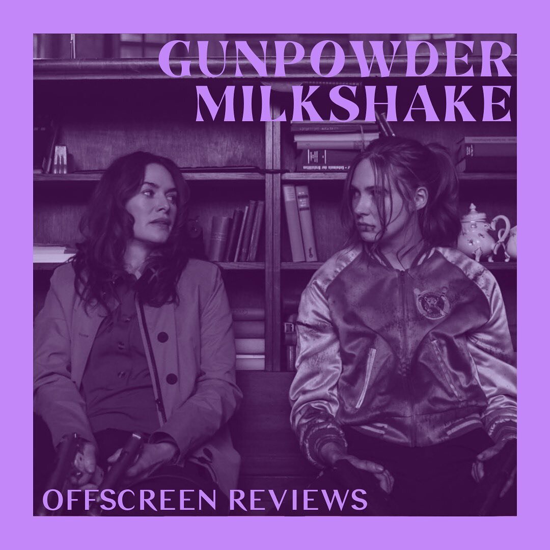 🍦💥Gunpowder Milkshake Review. Click the link in bio to read more!
&bull;
Like mother like daughter.
&bull;
Sam (Karen Gillan) has taken over the family business left by her mom: killing She works as an assassin for The Firm. Her mom, Scarlet (Lena 