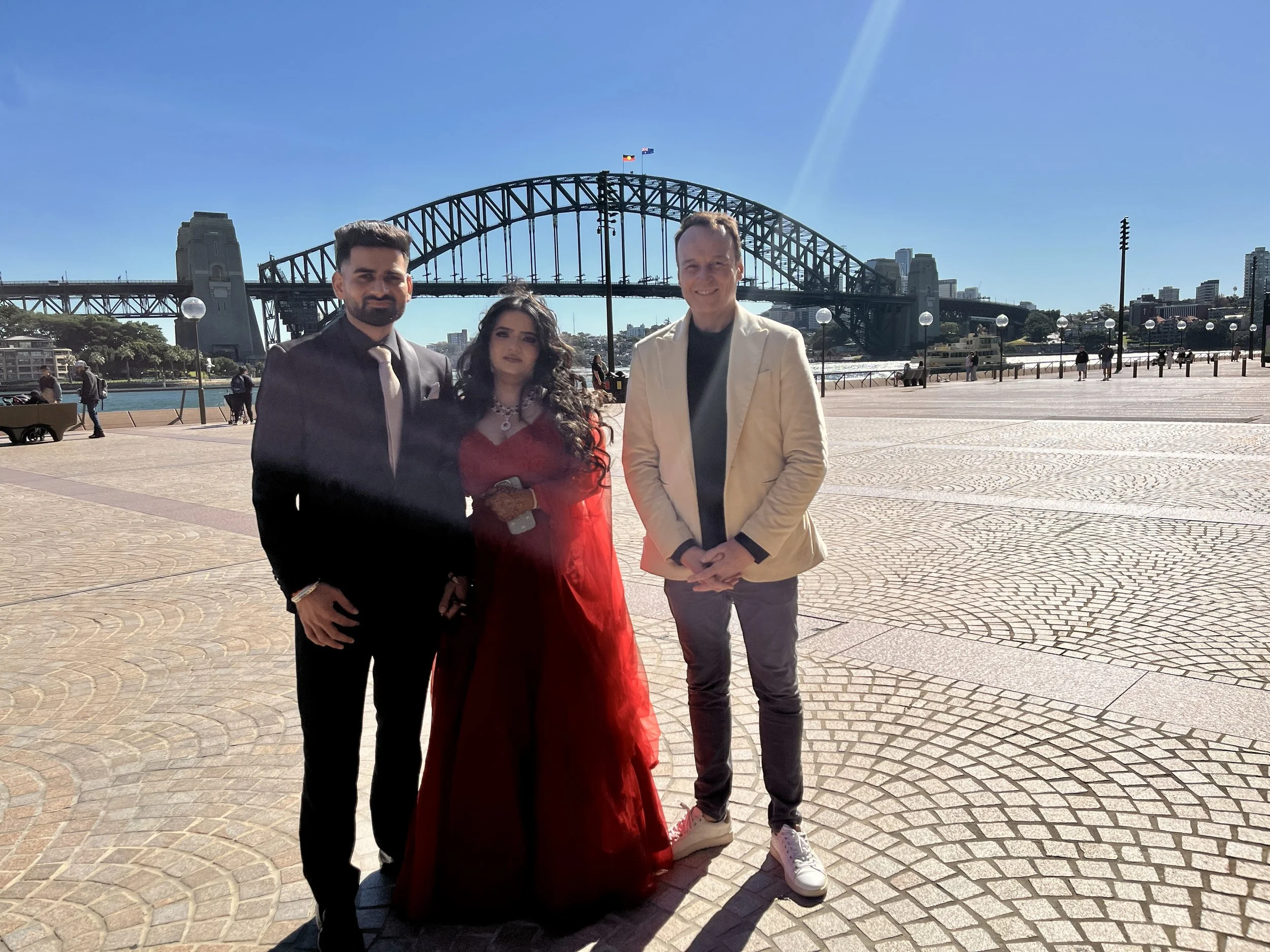 Jasmine &amp; Ratandeep, May 2026, Sydney Opera House