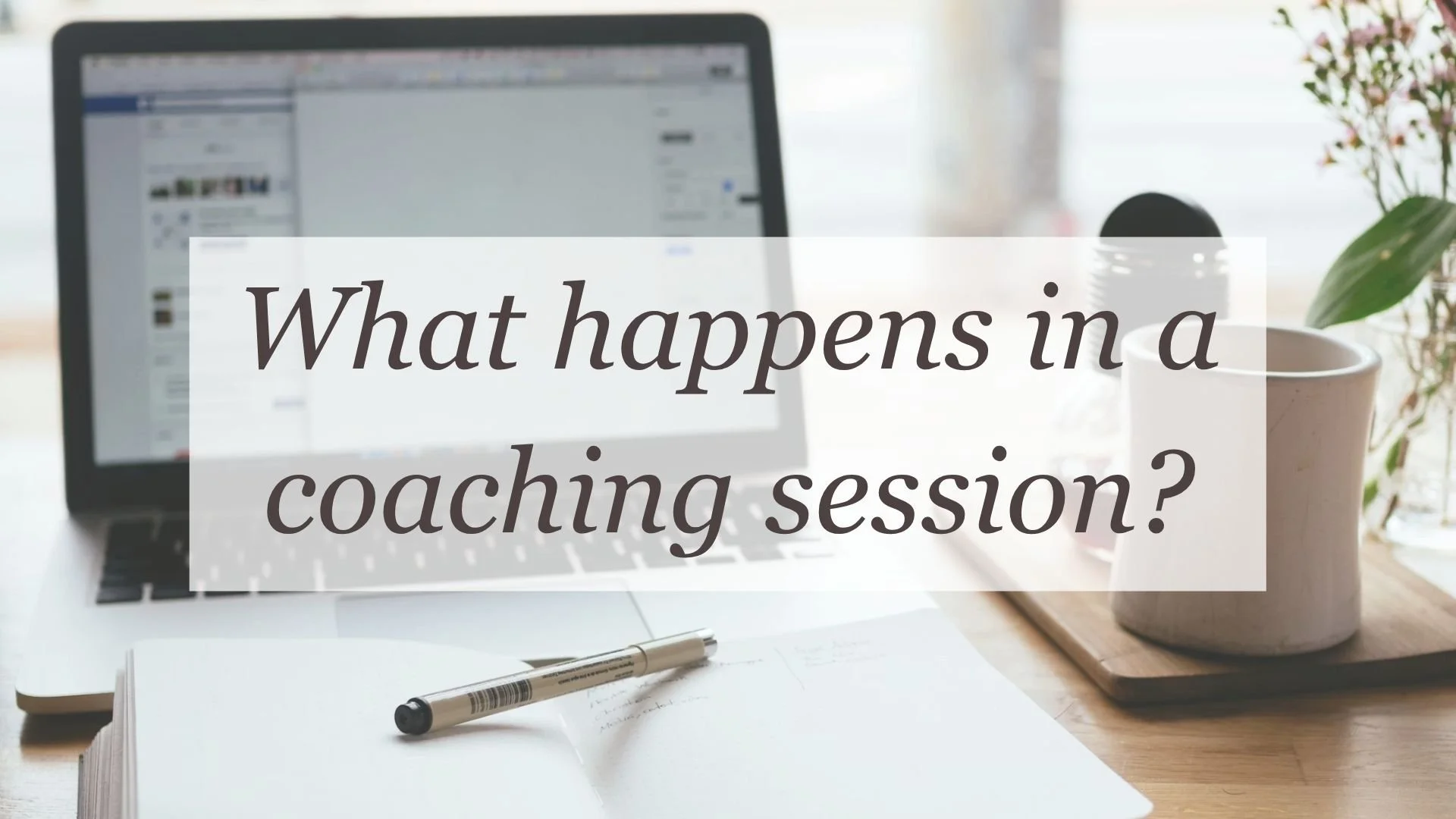 What happens in a coaching session?