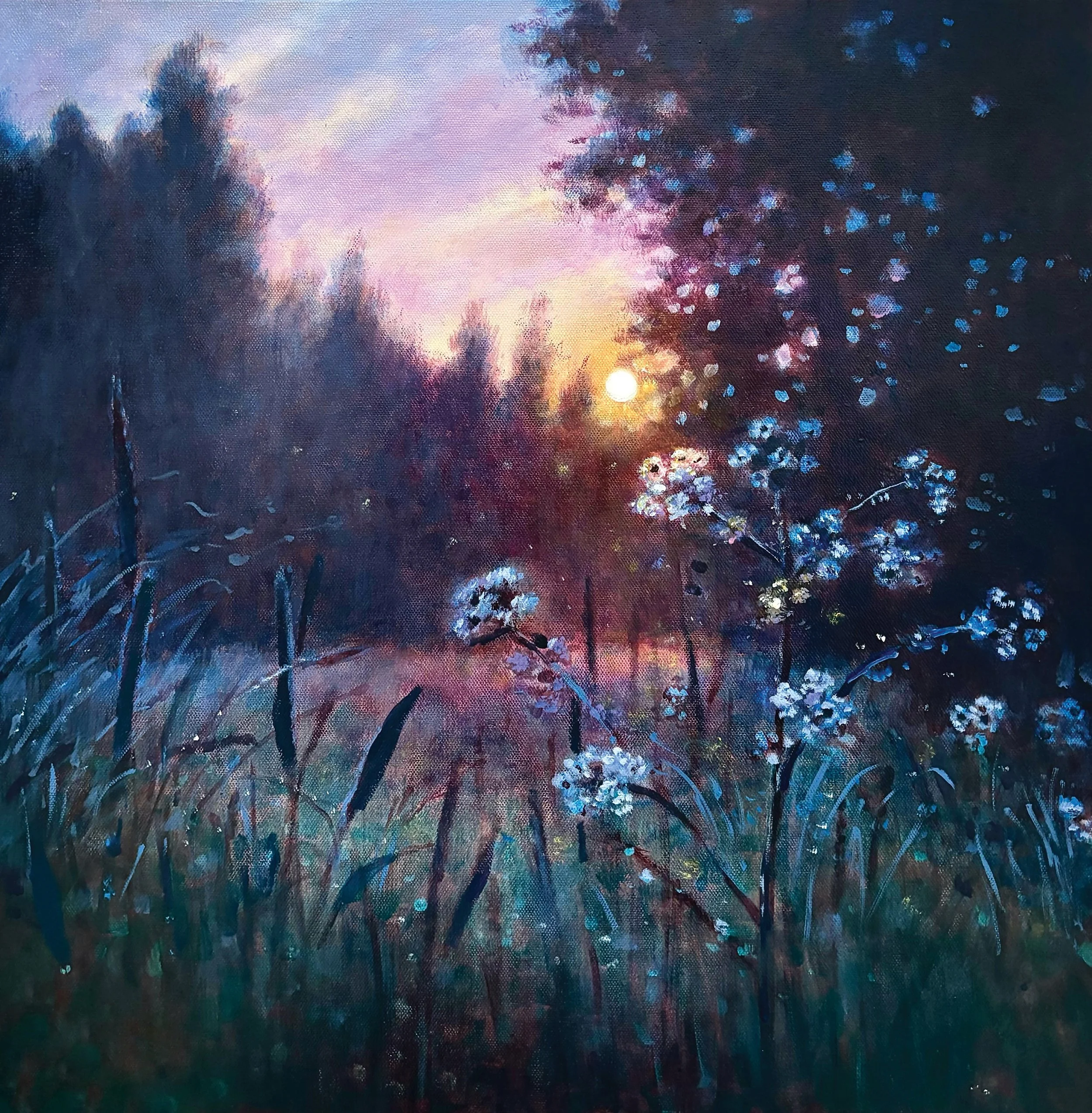 Jewel Of The Forest - Art Print On Paper - 8"x8"