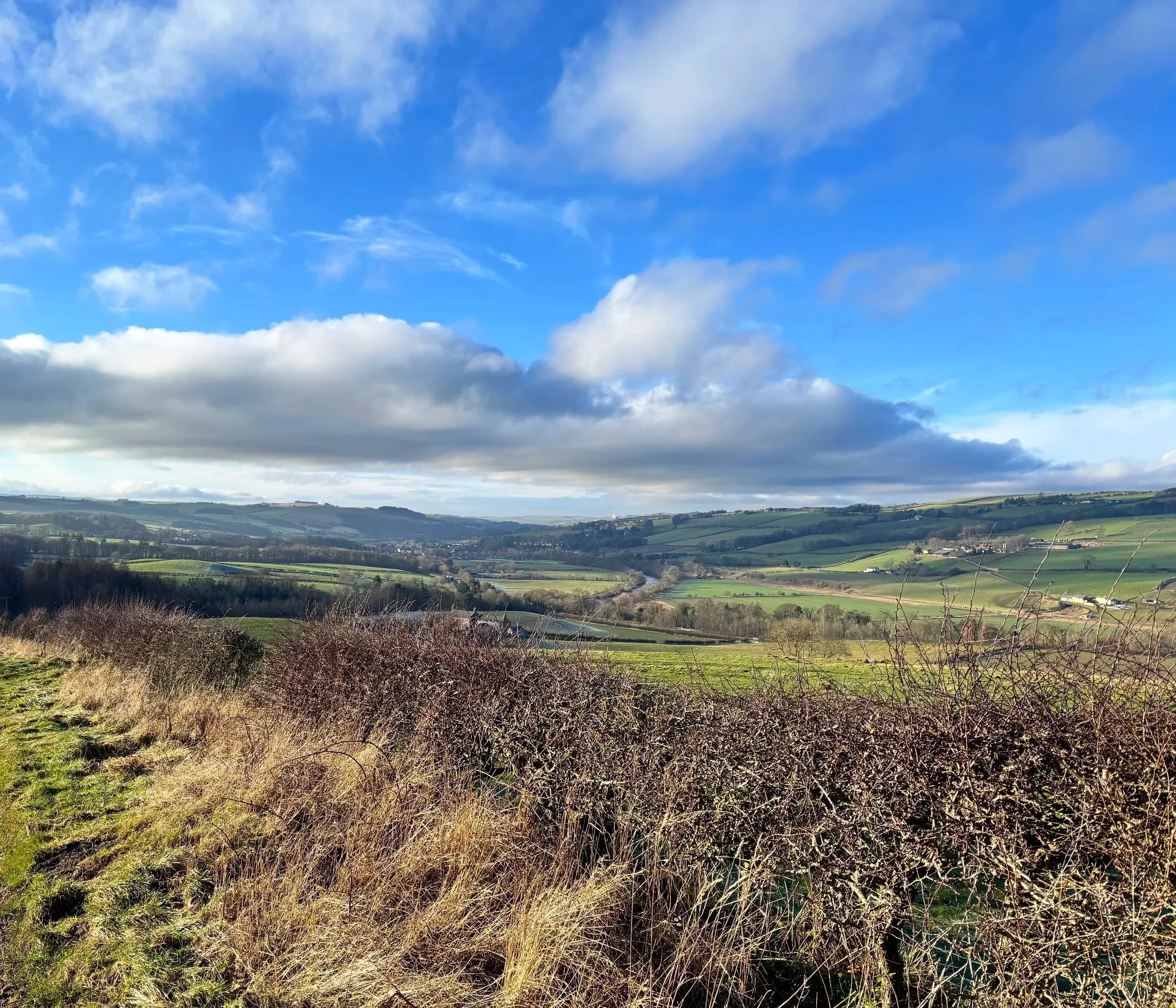 Beautiful Northumberland Hills Photograph