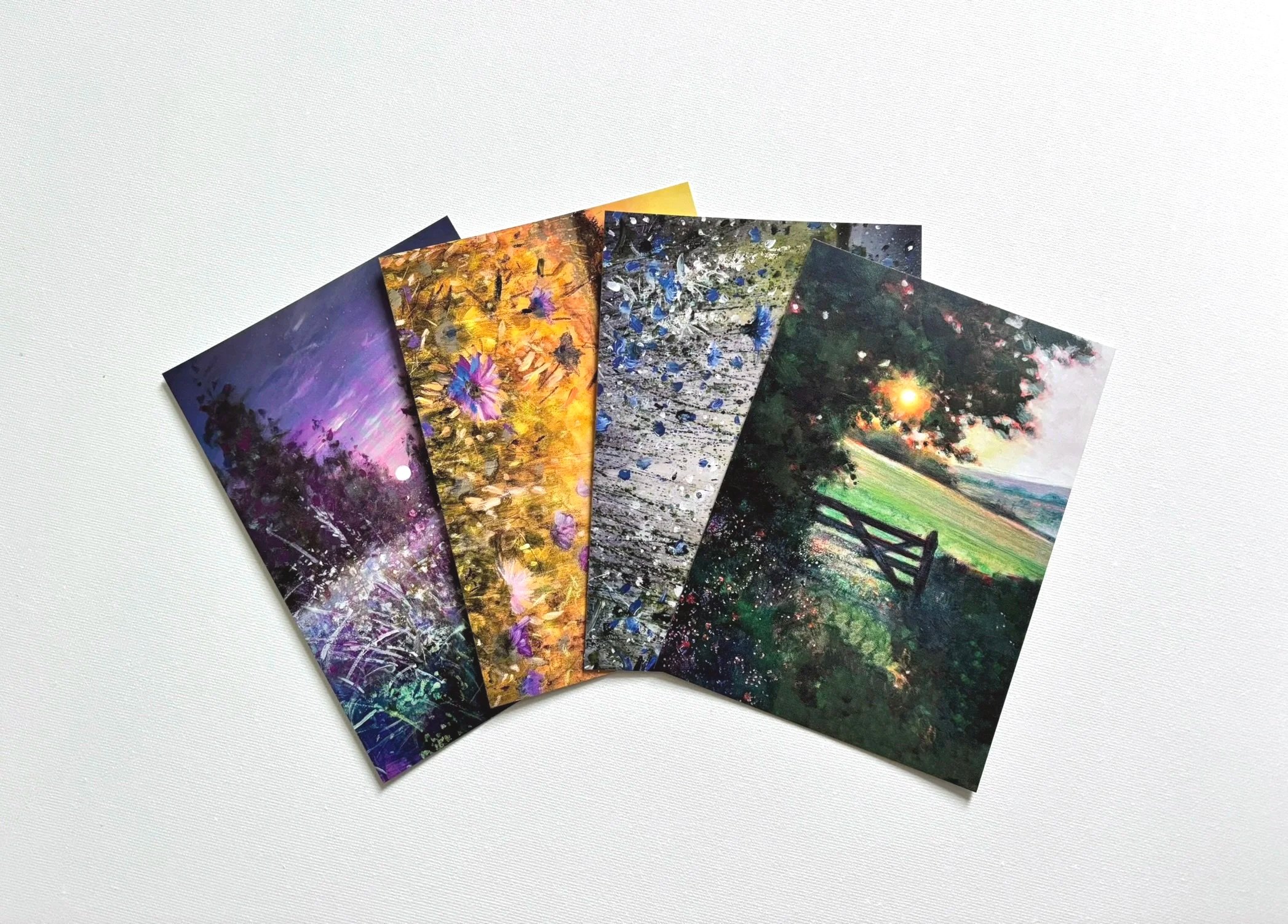 Sunsets & Stars - Art Postcard Set