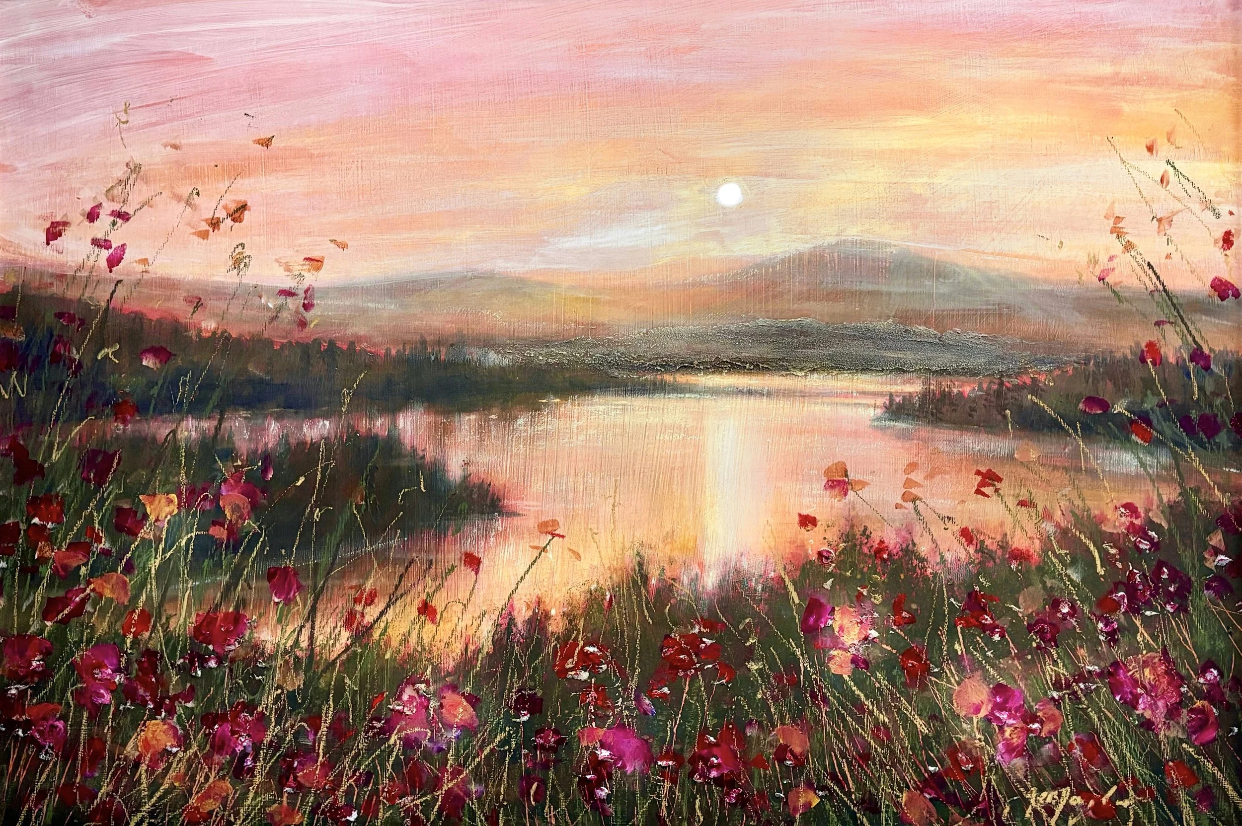 Evening Jewel, Ullswater - Original Painting