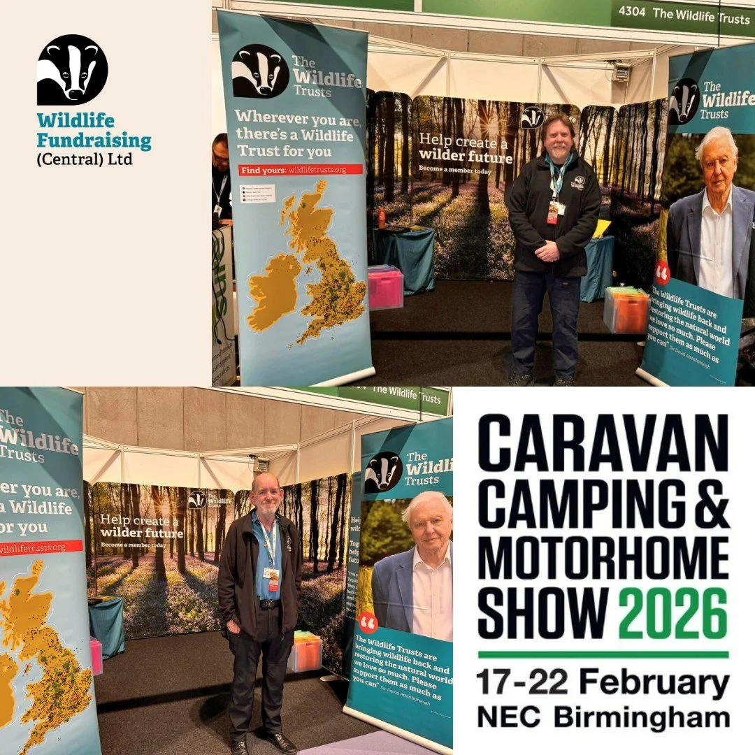 🌿 We&rsquo;re at the Caravan, Camping &amp; Motorhome Show this week! 🚐⛺️✨
17&ndash;22 Feb &bull; NEC Birmingham

Our brilliant Membership Recruiters are here all week chatting wildlife, nature, and how you can support UK conservation. 💚🐾
Visitin