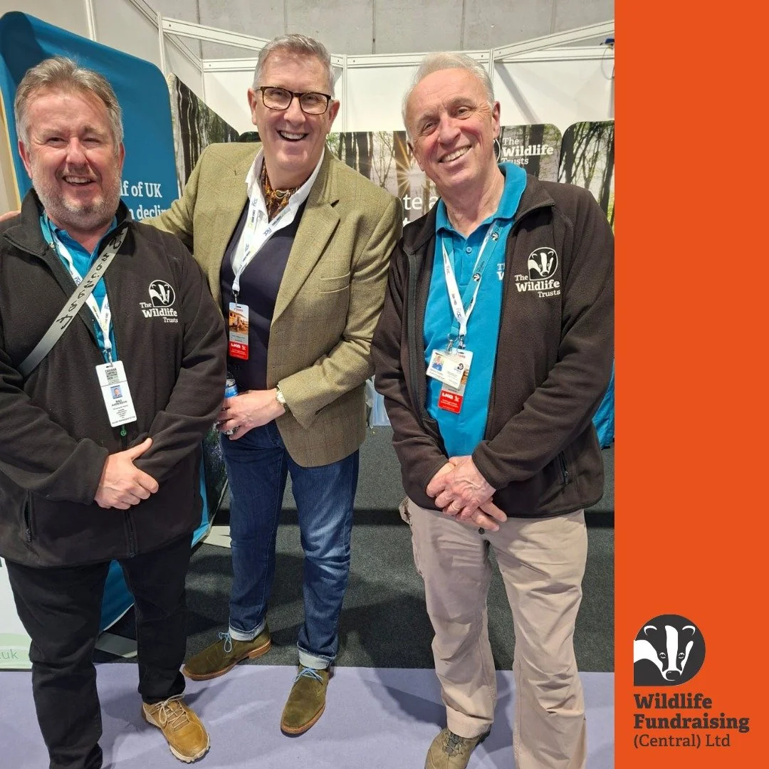 🌿 Out and About With Our Recruiters &mdash; and a Celebrity Cameo!

Max and James were busy representing @TheWildlifeTrusts at the Camping, Caravan &amp; Motorhome Show recently&mdash; and along the way, they bumped into a very familiar face&hellip;