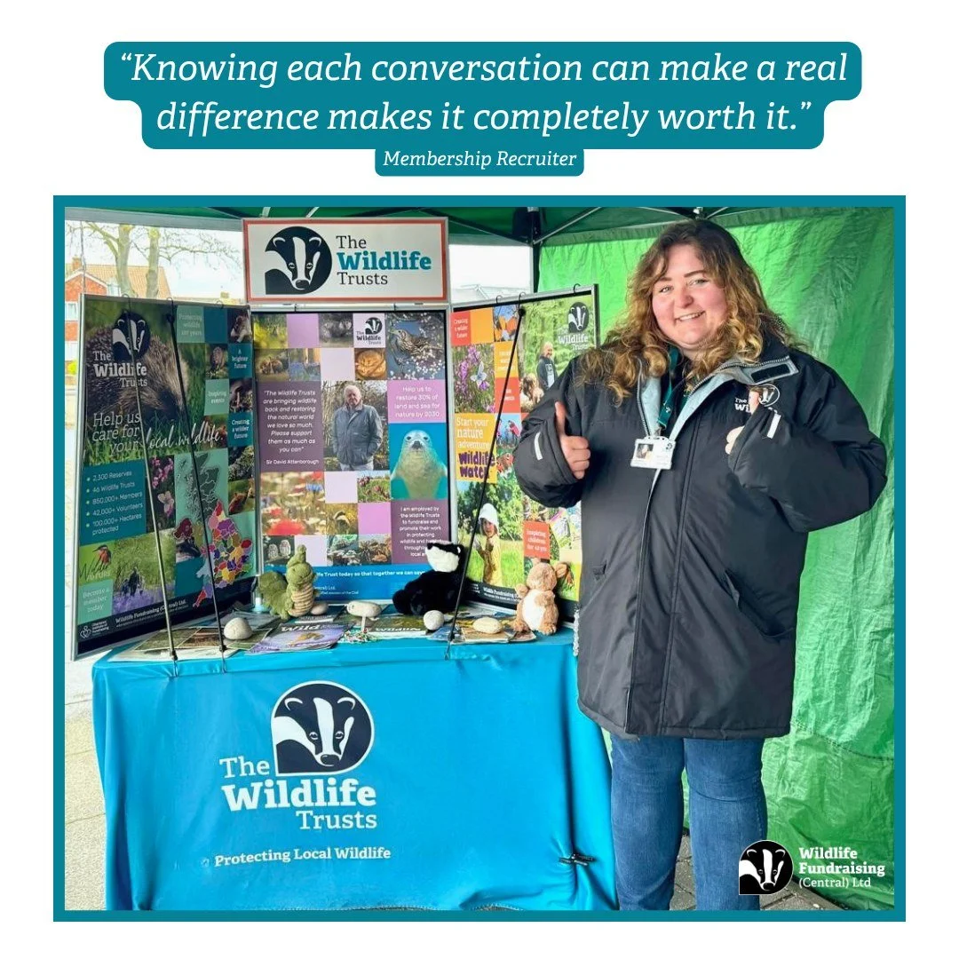&ldquo;This role has pushed me to grow &ndash; it takes resilience, confidence and adaptability &mdash; but knowing each conversation can make a real difference makes it completely worth it.&rdquo;
One of our new Membership Recruiters, Cara, summed i