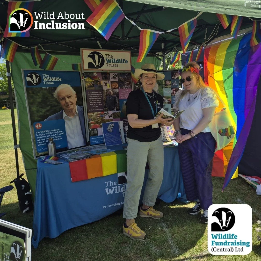 🌈 Out and About at Witney Pride 🌿

Recently, our brilliant recruiter Andrea attended Witney Pride, celebrating inclusivity, community, and connection 💚 

At Wildlife Fundraising Central, we believe nature is for everyone&mdash;and that the movemen