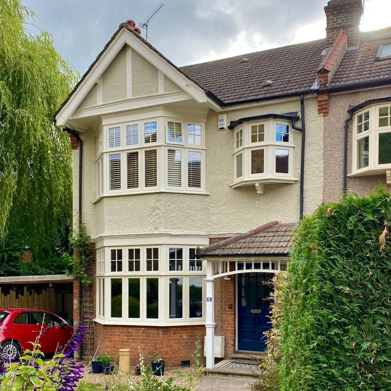 This beautiful Edwardian semi in Essex showcases exactly why we love working with period properties. Cream timber casement and bay windows throughout, perfectly in keeping with the home&rsquo;s original character, while delivering the performance and