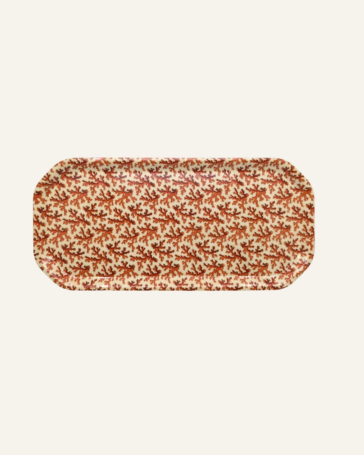 Host Home Large Octagonal Birch Wood Tray - Seaweed