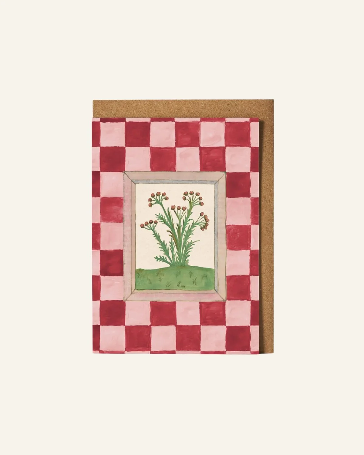 Book of Herbs Blank Greeting Card